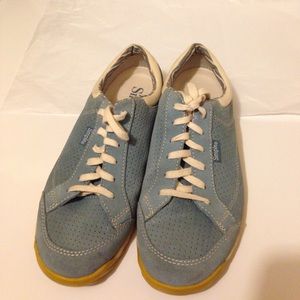 Simple Sneakers Lace Up Suede Shoes